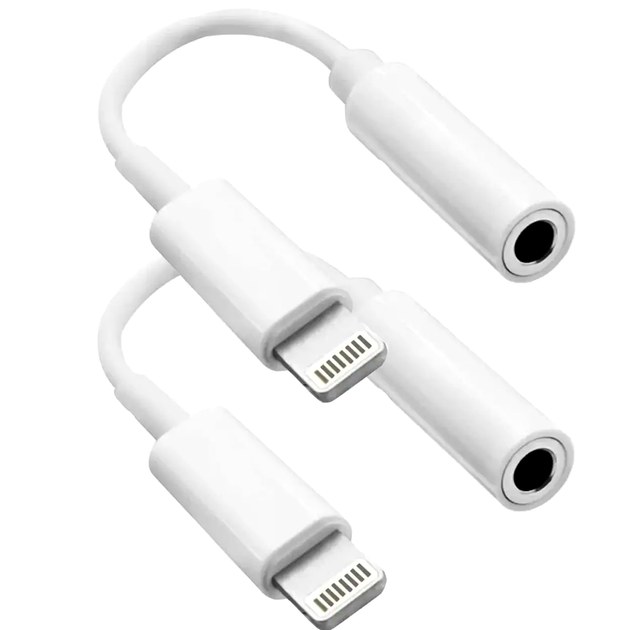 Адаптер Apple 3.5mm to Lightning переходник для подключения наушников к iPhone и устройствам с Lightning - Фото 5 Адаптер Apple 3.5mm to Lightning переходник для подключения наушников к iPhone и устройствам с Lightning - зображення 5
