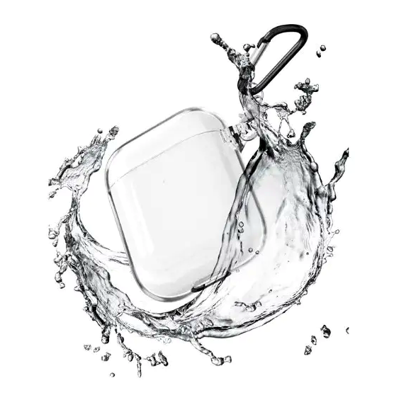 Чехол для наушников AirPods 1 2 силиконовый прозрачный защитный для удобства хранения и использования - Фото 3 Чехол для наушников AirPods 1 2 силиконовый прозрачный защитный для удобства хранения и использования - изображение 3