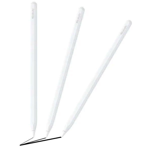 Стилус McDodo Stylus Pen для iPad с функцией отклонения ладони и датчиками давления белый для рисования и заметок - изображение 8