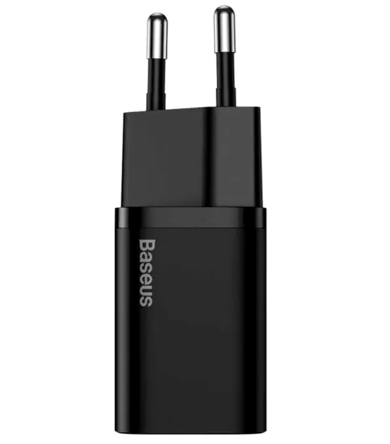 Сетевое зарядное устройство Baseus Super Si Quick Charger 30W для iPhone и Android с поддержкой быстрой зарядки PD QC 3.0 - Фото 3 Сетевое зарядное устройство Baseus Super Si Quick Charger 30W для iPhone и Android с поддержкой быстрой зарядки PD QC 3.0 - изображение 3