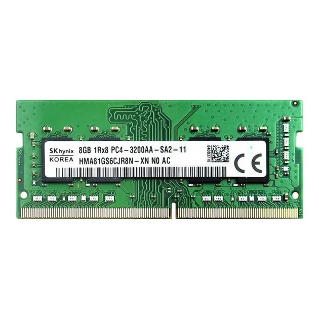 Оперативна пам'ять SK hynix 8 GB SO-DIMM DDR4 3200 MHz (HMA81GS6CJR8N-XN) - Фото 1 Оперативна пам'ять SK hynix 8 GB SO-DIMM DDR4 3200 MHz (HMA81GS6CJR8N-XN) - зображення 1