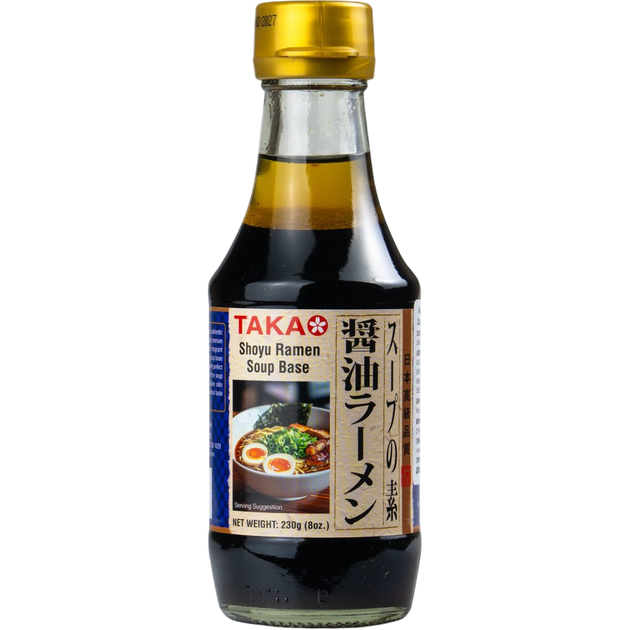 Концентрированная основа для супа Шой Рамен (Shoyu Ramen) Takao 230г - Фото 1 Концентрированная основа для супа Шой Рамен (Shoyu Ramen) Takao 230г - изображение 1