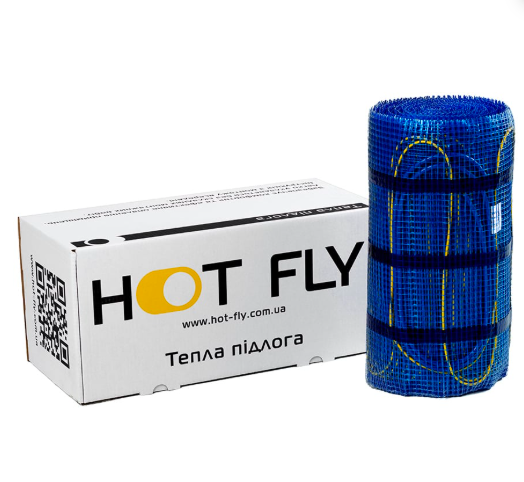 Нагрівальний мат двожильний HOT FLY HFM 1.50, 1.5 м. кв. - зображення 4