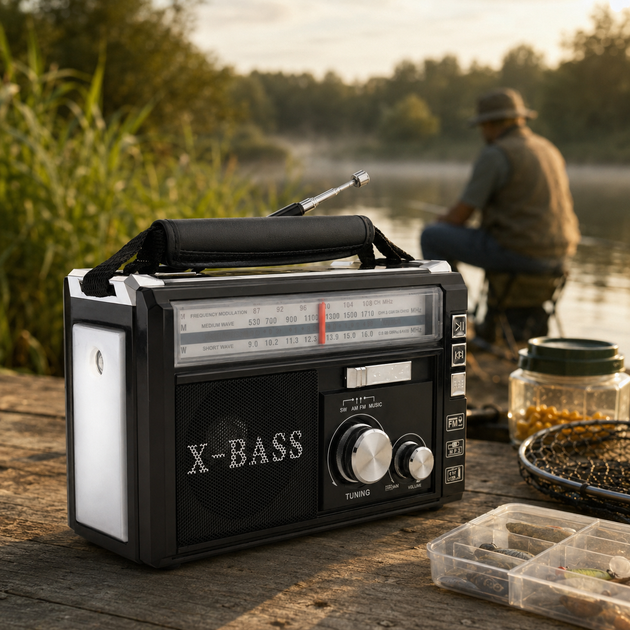 Аналоговый радиоприемник X-Bass RX-381 - Фото 4 Аналоговый радиоприемник X-Bass RX-381 - изображение 4