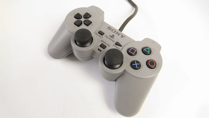 Набор Консоль Sony PlayStation 1 Chip Grey Б/У + Геймпад Проводной DualShock - изображение 5