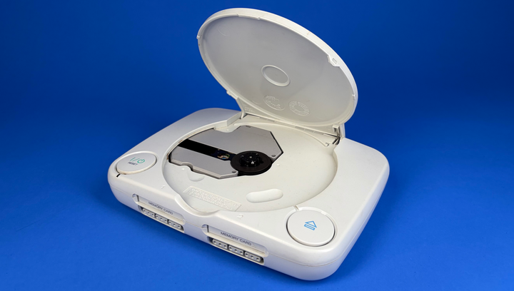 Набор Консоль Sony PlayStation 1 Slim Chip White Б/У + Геймпад Проводной DualShock - изображение 3