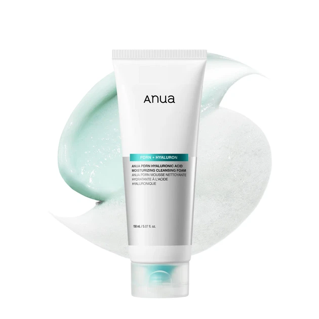 Пенка для умывания Anua PDRN Hyaluronic Acid Moisturizing Cleansing Foam с полинуклеотидами и гиалуроновой кислотой, 150 мл 8800307372983 - Фото 1 Пенка для умывания Anua PDRN Hyaluronic Acid Moisturizing Cleansing Foam с полинуклеотидами и гиалуроновой кислотой, 150 мл 8800307372983 - изображение 1