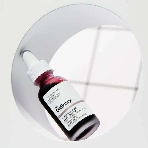 Пілінг для обличчя THE ORDINARY AHA 30% + BHA 2% Peeling Solution 30 мл — кислотний пілінг для вирівнювання тону та текстури шкіри - зображення 3