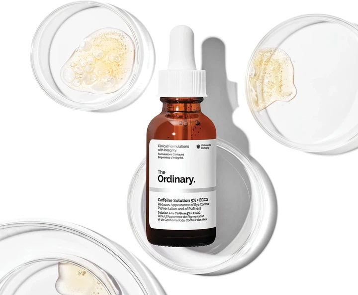 Сироватка для шкіри навколо очей THE ORDINARY Caffeine Solution 5% + EGCG 30 мл — сироватка від набряків та темних кіл під очима - изображение 4