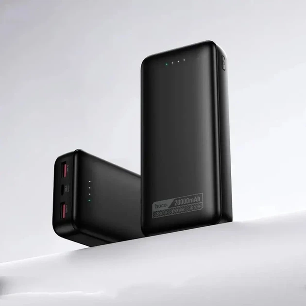 Павербанк Hoco DB130 Tridentis PD30W fully compatible power bank 20 000mAh Black - зображення 5
