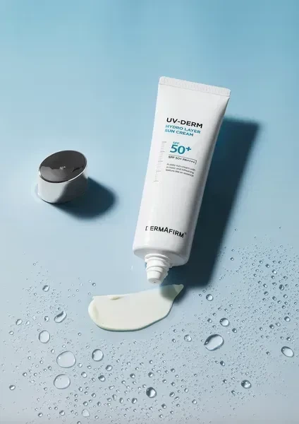 Солнцезащитный крем DERMAFIRM UV-Derm Hydro Layer Sun-cream SPF50+, 50 мл DFM-UVD-HYDRO-50 - изображение 2