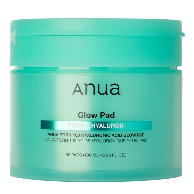 Зволожувальні педи для обличчя Anua PDRN 100 Hyaluronic Acid Glow Pad, 180 мл 8809640738241 - зображення 2