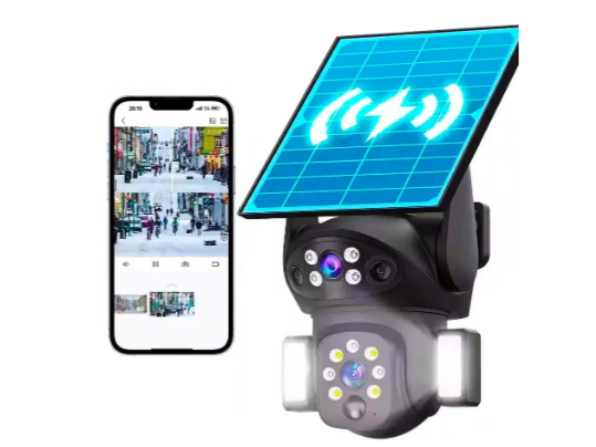 Камера відеоспостереження вулична з сонячною панеллю 4G 360°Поворотна камера з нічним баченням - Фото 6 Камера відеоспостереження вулична з сонячною панеллю 4G 360°Поворотна камера з нічним баченням - зображення 6
