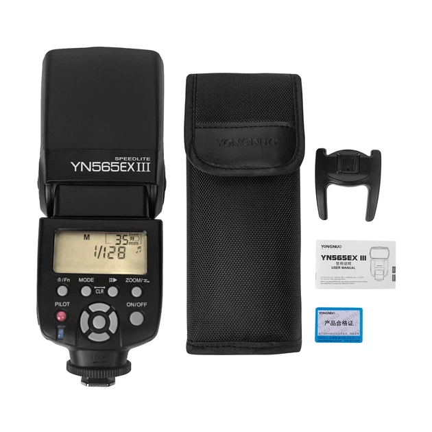 Вспышка YongNuo YN565EX III GN58 TTL HSS для фотоаппаратов CANON Speedlite с беспроводным управлением - изображение 8