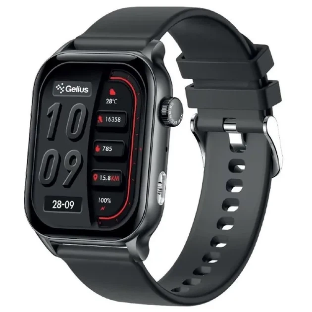 Смарт-годинник Gelius Amazwatch Light (GP-SW015) Black - изображение 7