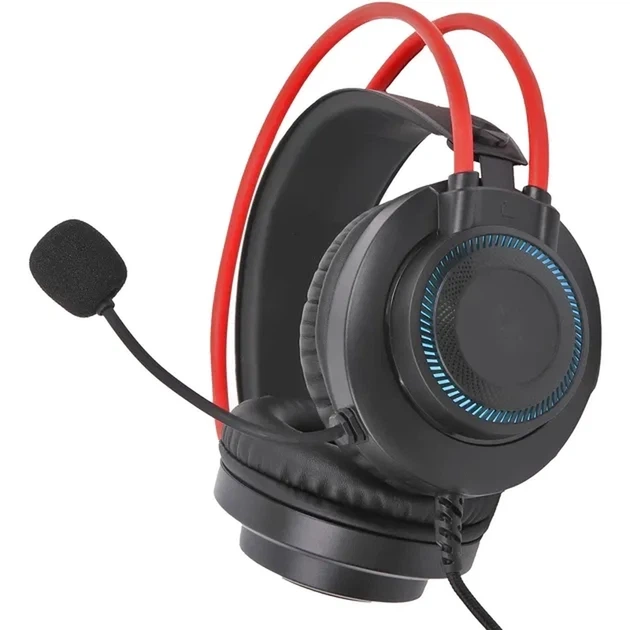 Гарнітура ігрова Bloody G200 (Black+Red) - Фото 2 Гарнітура ігрова Bloody G200 (Black+Red) - изображение 2