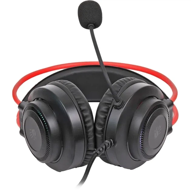 Гарнітура ігрова Bloody G200 (Black+Red) - Фото 3 Гарнітура ігрова Bloody G200 (Black+Red) - изображение 3