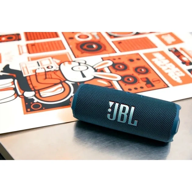 Колонка JBL Flip 7 Bluetooth Blue - зображення 6
