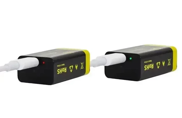 Аккумулятор Крона LiitoKala USB-9V 1100mAh 9В Li-ion зарядка от USB Type-C - изображение 5