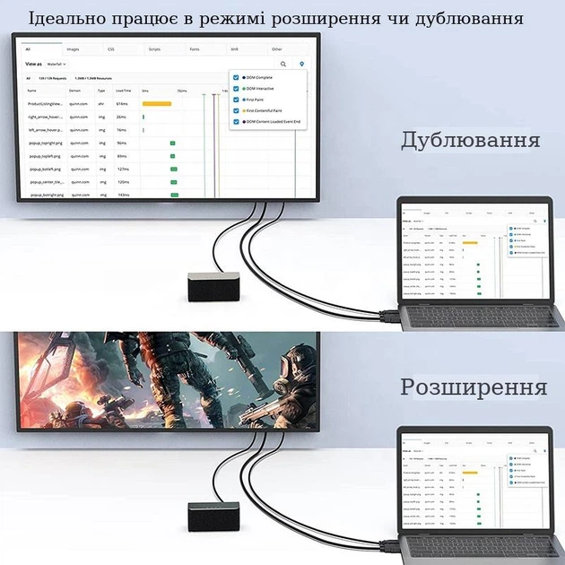 Кабель HDMI на VGA с аудио 3.5 мм и питанием USB Stone переходник адаптер (ST-HDVGA3.5USB-1.8M) - изображение 5
