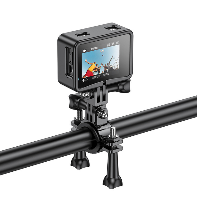 Екшн-камера HOCO DV101 dual color screen sports camera Black - изображение 5