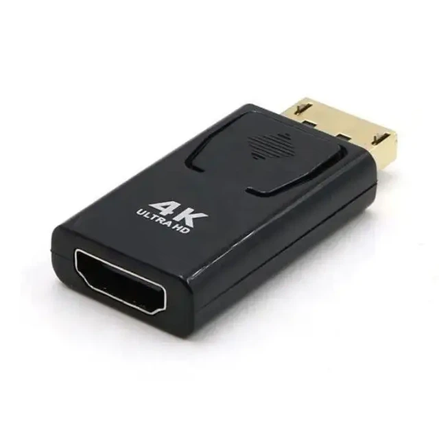 Переходник DisplayPort DP на HDMI 4K мини - Фото 2 Переходник DisplayPort DP на HDMI 4K мини - изображение 2