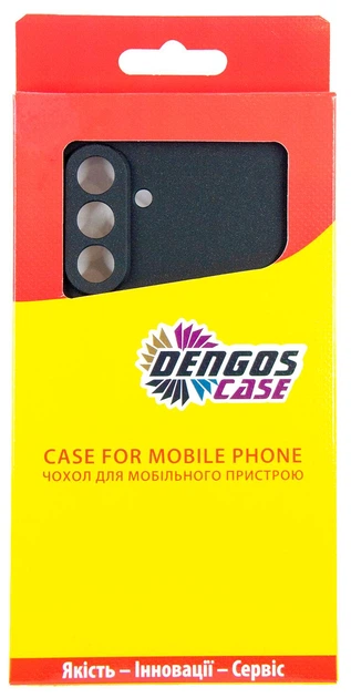 Комплект Панель Carbon+Скло DENGOS для Samsung Galaxy A57 Black (DG-KM-195) - зображення 4