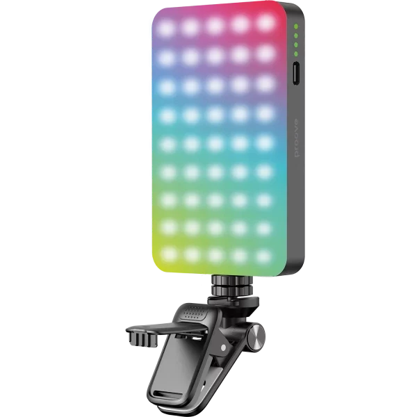 Портативный LED Видеосвет Proove GlowBox black 129 LED RGB - Фото 2 Портативный LED Видеосвет Proove GlowBox black 129 LED RGB - изображение 2