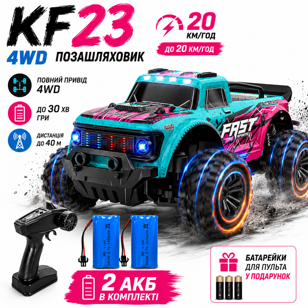 Машинка KFplan KF23 на радиоуправлении радиоуправляемый автомобиль 1:20 2WD Автомобиль 20 км/ч Дрифт Авто - Фото 9 Машинка KFplan KF23 на радиоуправлении радиоуправляемый автомобиль 1:20 2WD Автомобиль 20 км/ч Дрифт Авто - изображение 9