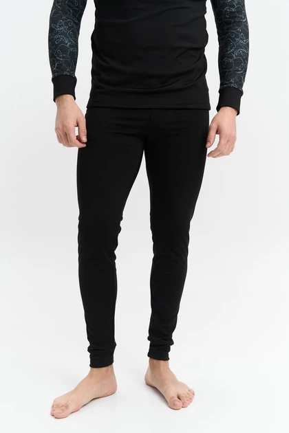 Мужское зимнее термобелье Norvin print Black skull размер M - изображение 4