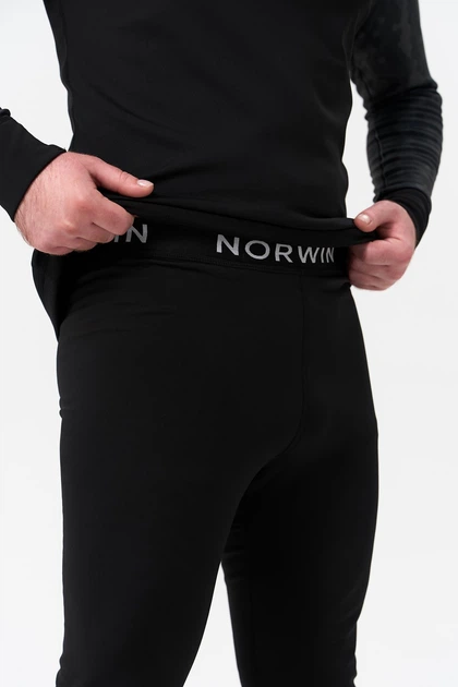 Мужское зимнее термобелье Norvin print Dark pixel размер XL - изображение 5