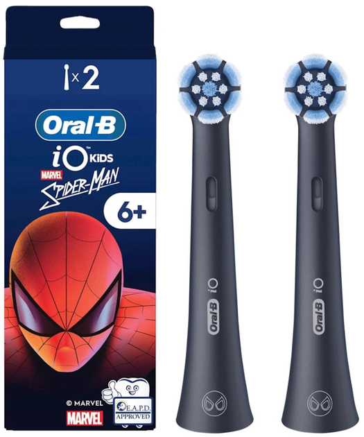 Końcówki do szczoteczki elektrycznej Oral-B iO RBSBKF-2 Spider-Man (Ora000473) - obraz 2
