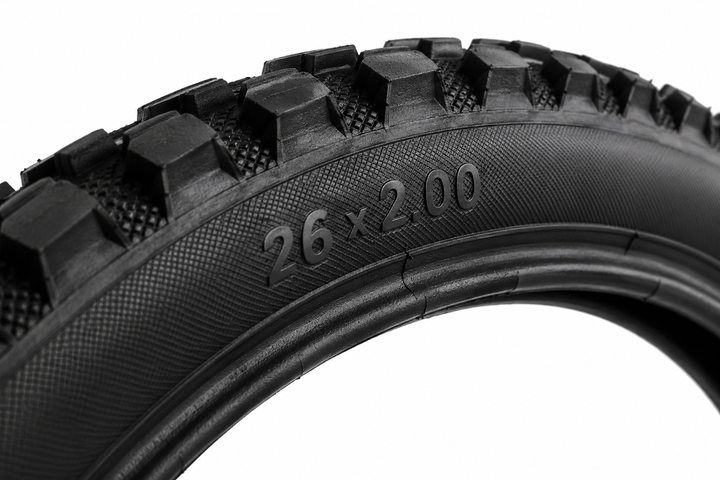 Комплект покрышка Deli Tire 26×2.00 (Индонезия) + камера Grey's 26×1.95–2.125 AV 48 мм для горного велосипеда MTB - Фото 2 Комплект покрышка Deli Tire 26×2.00 (Индонезия) + камера Grey's 26×1.95–2.125 AV 48 мм для горного велосипеда MTB - изображение 2