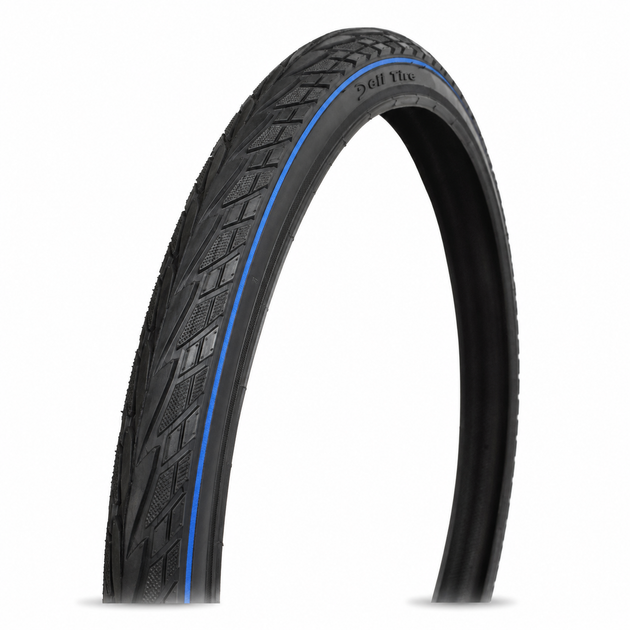 Покрышка велосипедная Deli Tire 26x1.75 (47-559) Индонезия городская дорожная износостойкая - изображение 2