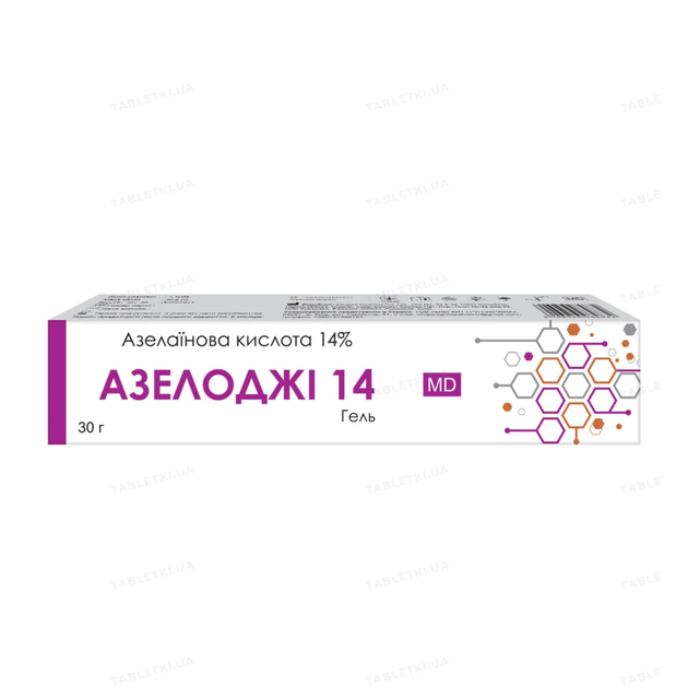 Гель із азелаїновою кислотою 14% Азелоджі PEROLITE Azelogy 14% 30 г - Фото 2 Гель із азелаїновою кислотою 14% Азелоджі PEROLITE Azelogy 14% 30 г - зображення 2