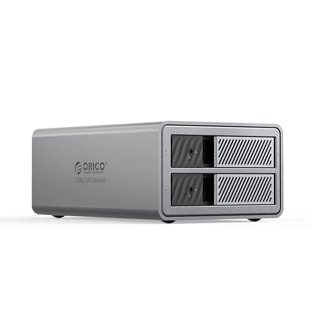 Матриця дисків Orico 9828RU3 ProRAID 2 Big DAS на 2 диски 2.5"/3.5" SATA HDD/SSD з RAID-контролером Gray (6942227137524) - Фото 1 Матриця дисків Orico 9828RU3 ProRAID 2 Big DAS на 2 диски 2.5"/3.5" SATA HDD/SSD з RAID-контролером Gray (6942227137524) - зображення 1
