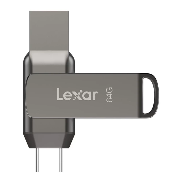 Флеш-накопитель Lexar Dual Type-C/Type-A USB 3.1 64GB (LJDD400064G-BNQNG) - Фото 1 Флеш-накопитель Lexar Dual Type-C/Type-A USB 3.1 64GB (LJDD400064G-BNQNG) - изображение 1
