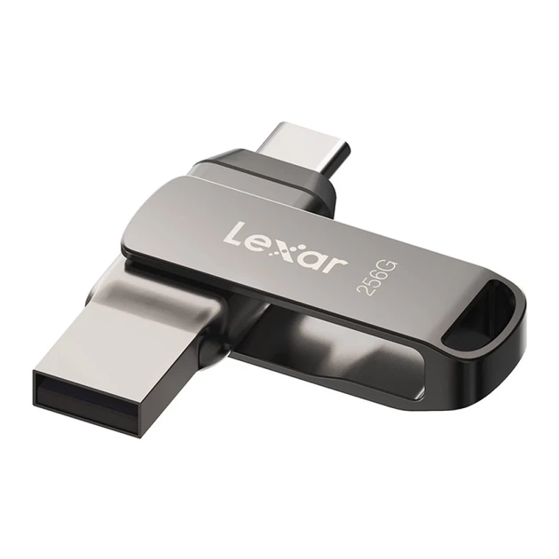 Флеш-накопичувач Lexar Dual Type-C/Type-A USB 3.1 256GB (LJDD400256G-BNQNG) - зображення 4