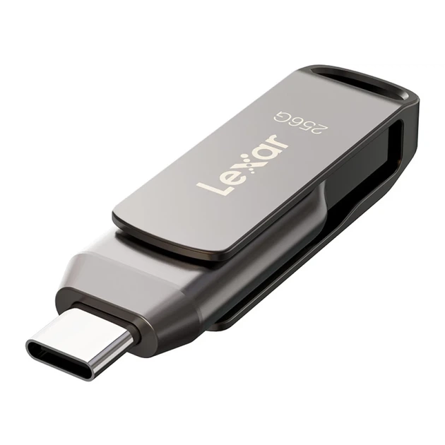 Флеш-накопичувач Lexar Dual Type-C/Type-A USB 3.1 256GB (LJDD400256G-BNQNG) - зображення 6