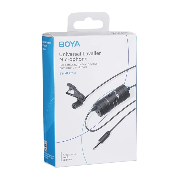 Микрофон петличный BOYA BY-M1 Pro II проводной (6974700652484) - изображение 11