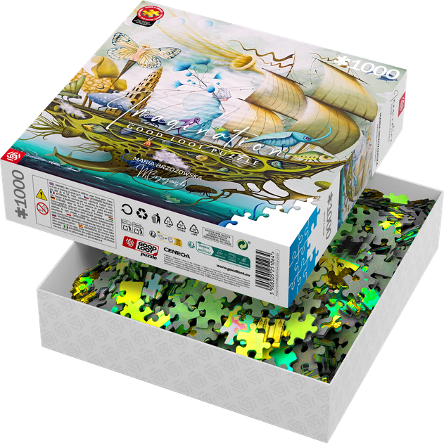 Puzzle GOOD LOOT Imagination Puzzle: Maria Brzozowska Pożegnanie Marzanny 1000 elementów (5908305251064) - obraz 4