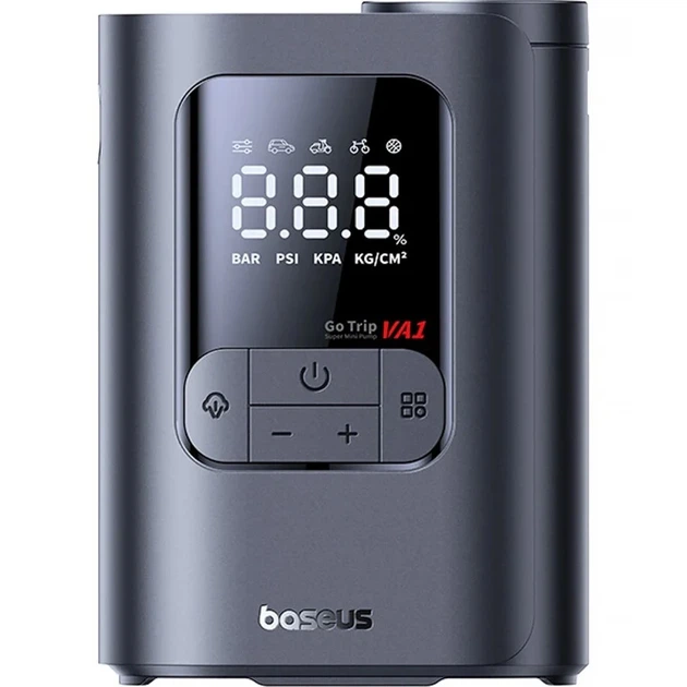 Портативный насос Baseus GoTrip VA1 Pro (C01197) Cosmic Black - изображение 4