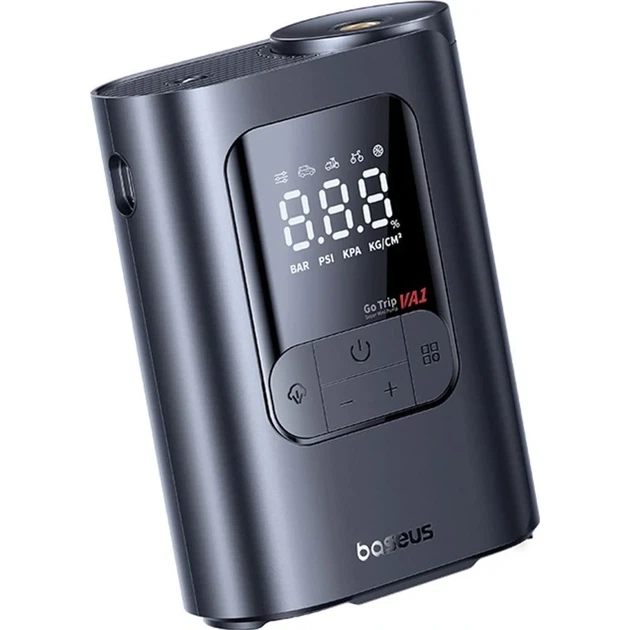 Портативный насос Baseus GoTrip VA1 Pro (C01197) Cosmic Black - изображение 5