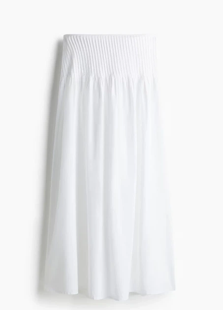 Спідниця H&M 17490 44 Білий (1241) - Фото 3 Спідниця H&M 17490 44 Білий (1241) - изображение 3