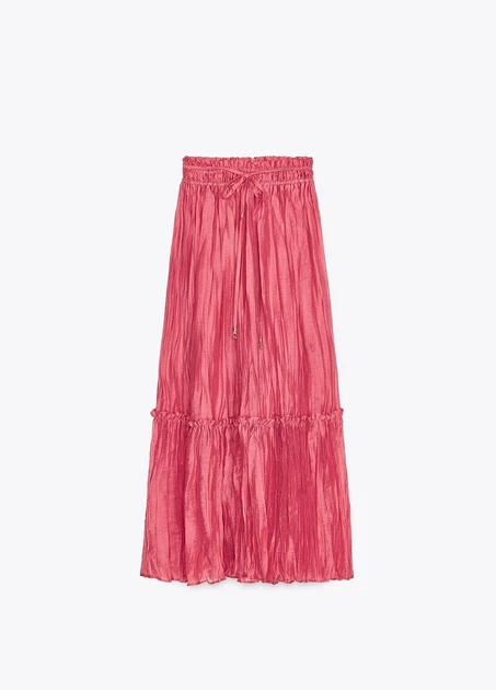 Спідниця Zara 17771 XL Рожевий (5029) - изображение 2
