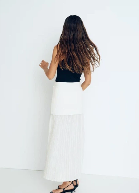 Спідниця H&M 17620 S Білий (1288) - Фото 2 Спідниця H&M 17620 S Білий (1288) - изображение 2