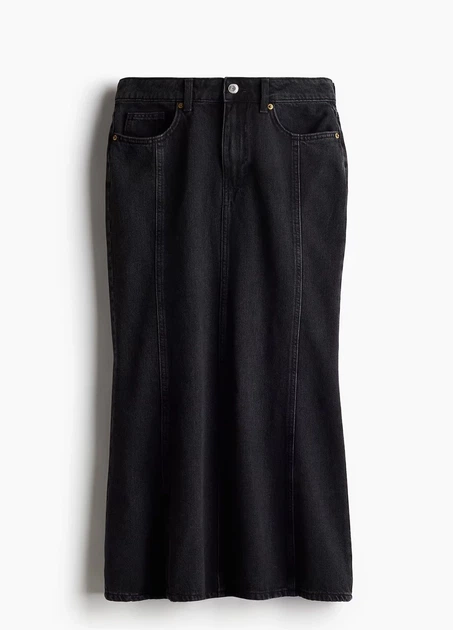 Спідниця H&M 17385 XL Чорний (1230) - изображение 3