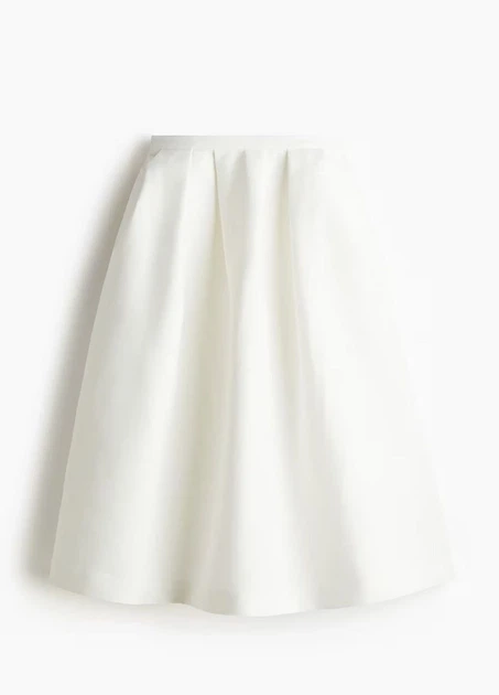Спідниця H&M 17587 44 Білий (1273) - Фото 3 Спідниця H&M 17587 44 Білий (1273) - изображение 3