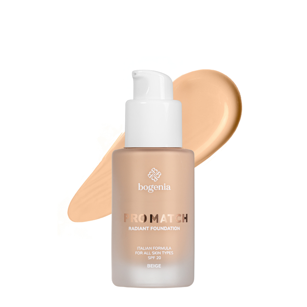 Тональный крем Bogenia Pro Match Radiant Foundation (BG609) , 003 Beige Бежевый - Фото 2 Тональный крем Bogenia Pro Match Radiant Foundation (BG609) , 003 Beige Бежевый - изображение 2