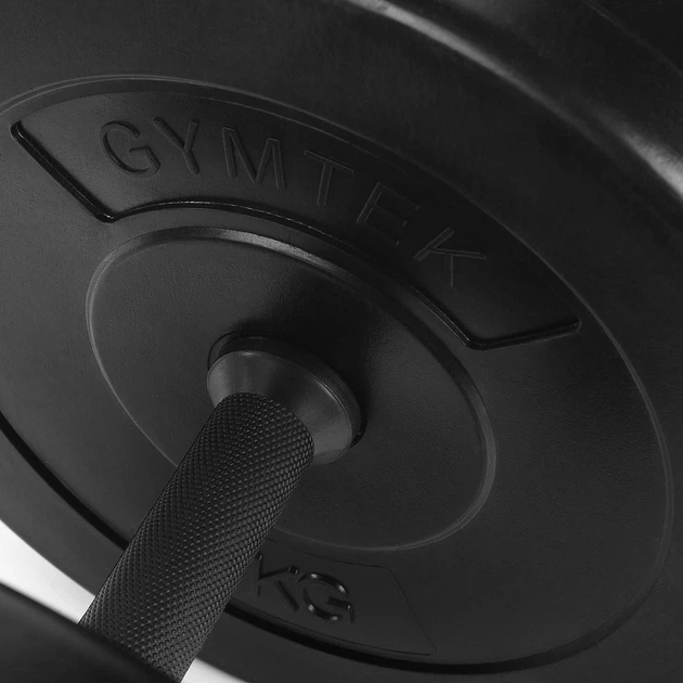 Zestaw regulowanych hantli kompozytowych Gymtek Logo G-66481 2 x 20 kg Czarny (5907766664819) - obraz 5